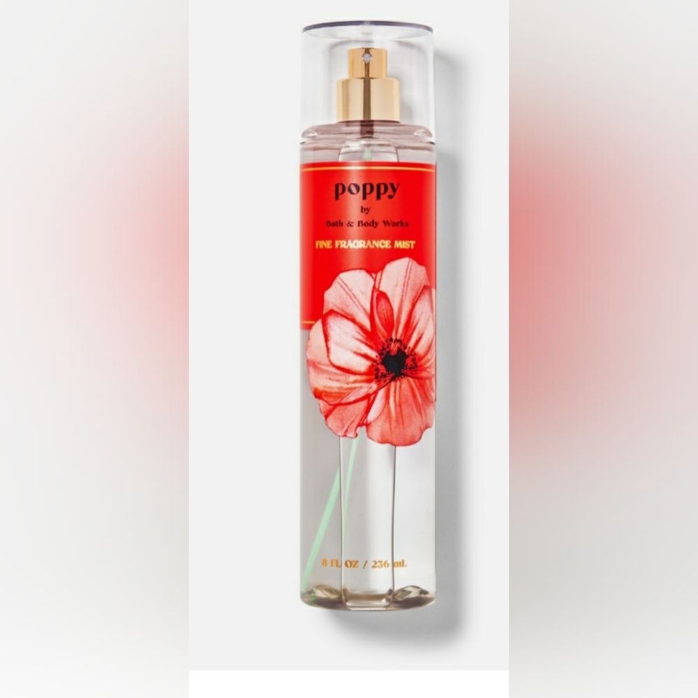 Poppy body spray bath and body works new